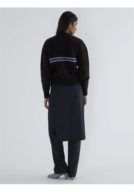 penalti zip cardigan woman brown PALOMA WOOL | VJ9006323